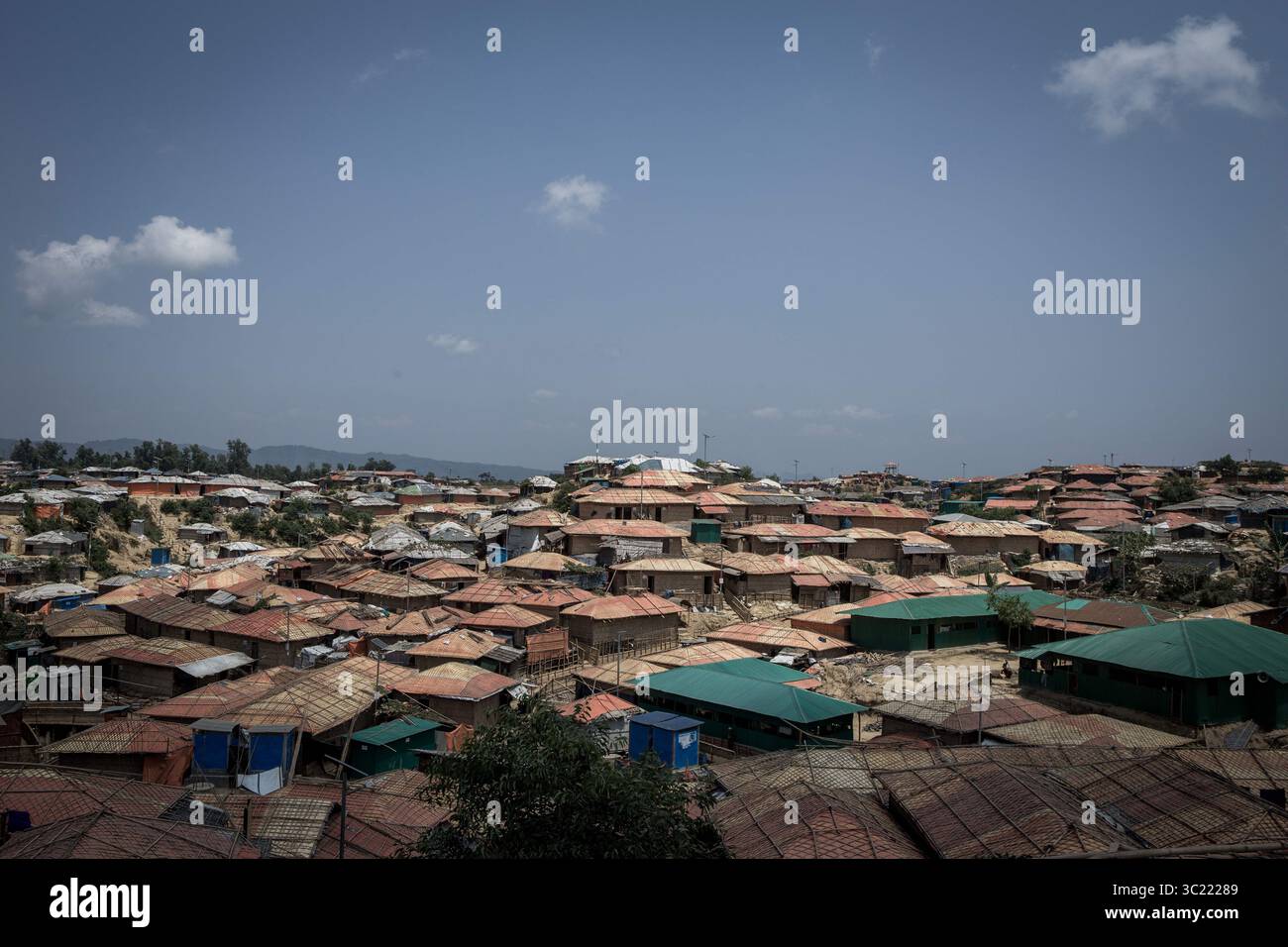 9 aprile 2019 - campo profughi Rohingya a Balukhali. (Immagine di credito: © Jashim Salam/ZUMA Wire) Foto Stock