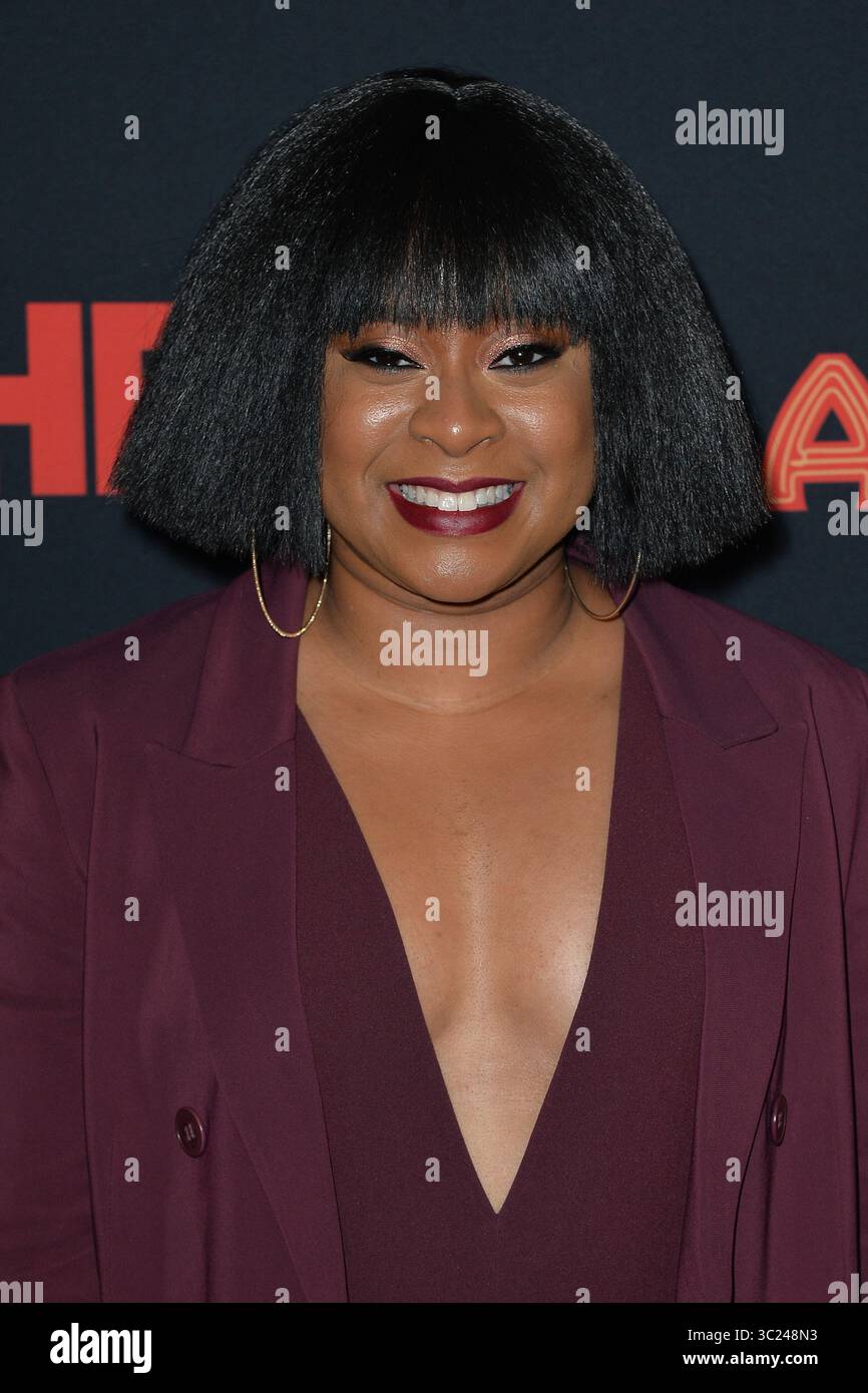 24 aprile 2019 - New York, NY, USA - 24 aprile 2019 New York City. Phoebe Robinson partecipa alla prima del film "Apollo" all'Apollo Theater durante il Tribeca Film Festival il 24 aprile 2019 a New York City. (Immagine di credito: © Kristin Callahan/Ace Pictures via ZUMA Press) Foto Stock