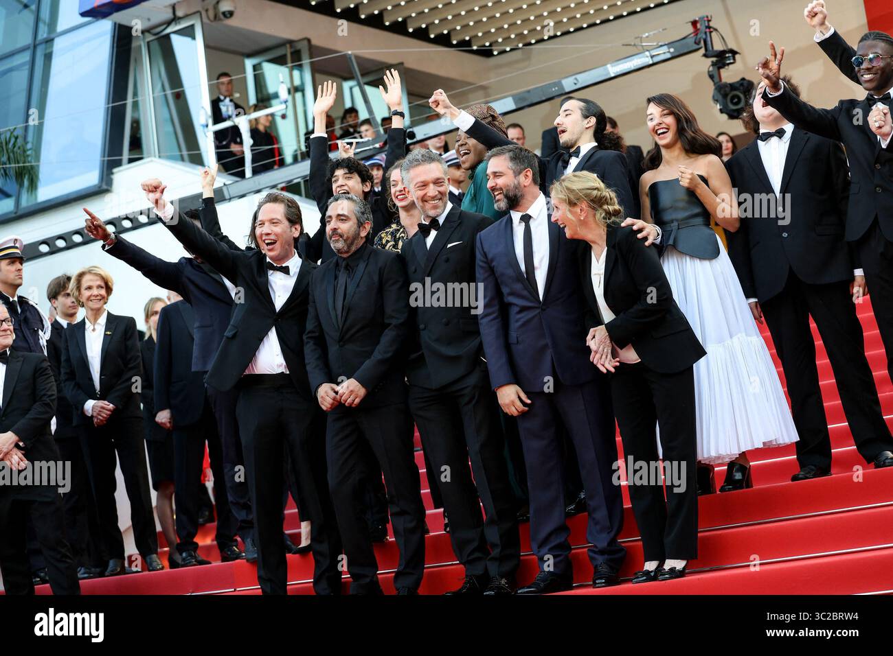 25 maggio 2019 - Cannes, Francia - CANNES - MAGGIO 25: Arriva alla prima di '' CEÌ REÌ MONIE DE CLOTURE / HORS NORMES'' durante il Festival di Cannes 2019 il 25 maggio 2019 al Palais des Festivals di Cannes, Francia. (Immagine di credito: © Imagespace via cavo ZUMA) Foto Stock