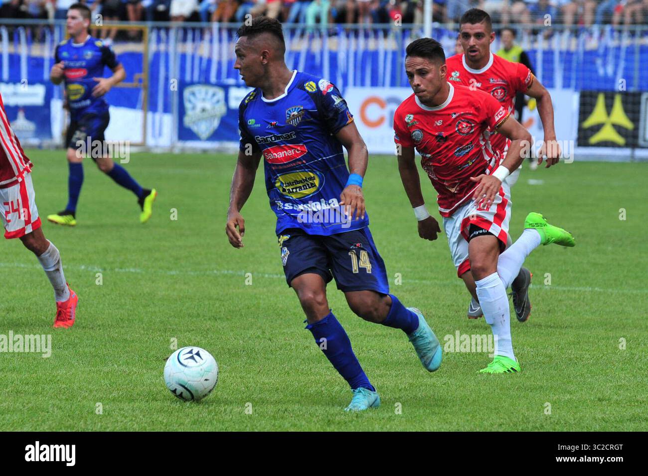 31 maggio 2019 - 30052019.Jessie Ruiz.Jessie Ruiz, defensa de Jicaral Sercoba que el tÃÂ©cnico Henry Duarte lo tiene en su mira para la SelecciÃÂ³n de Nicaragua..FotografÃÂ­a: Juan Diego Villarreal (immagine di credito: © la Nacion via ZUMA Press) Foto Stock