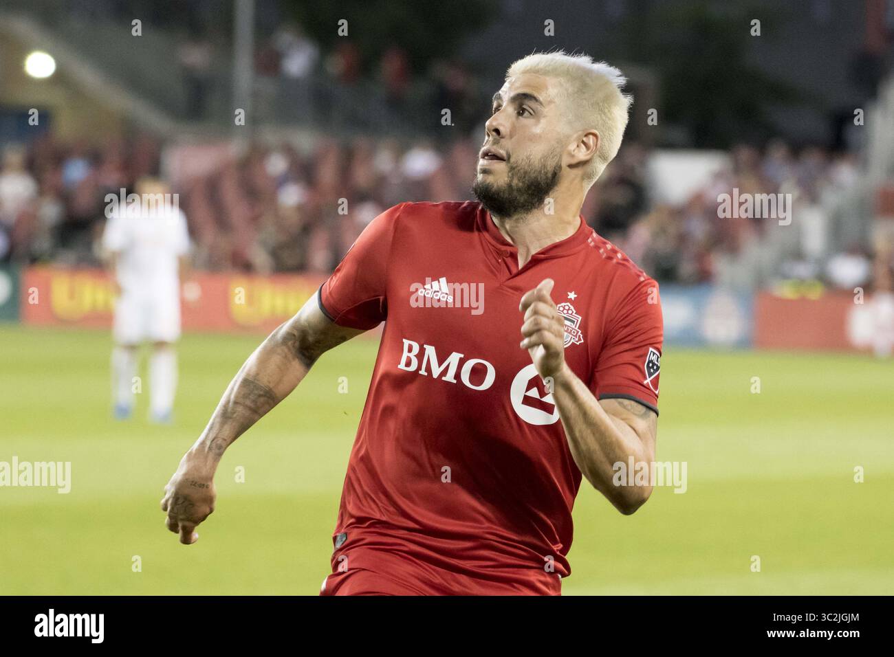 26 giugno 2019 - Toronto, Ontario, Canada - ALEJANDRO POZUELO (10) in azione durante la partita MLS tra Toronto FC e Atlanta United FC (Credit Image: © Angel Marchini/ZUMA Wire) Foto Stock