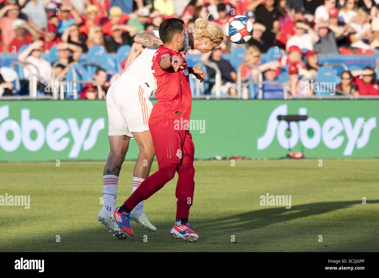 26 giugno 2019 - Toronto, Ontario, Canada - BREK SHEA (20) in azione durante la partita MLS tra Toronto FC e Atlanta United FC (Credit Image: © Angel Marchini/ZUMA Wire) Foto Stock