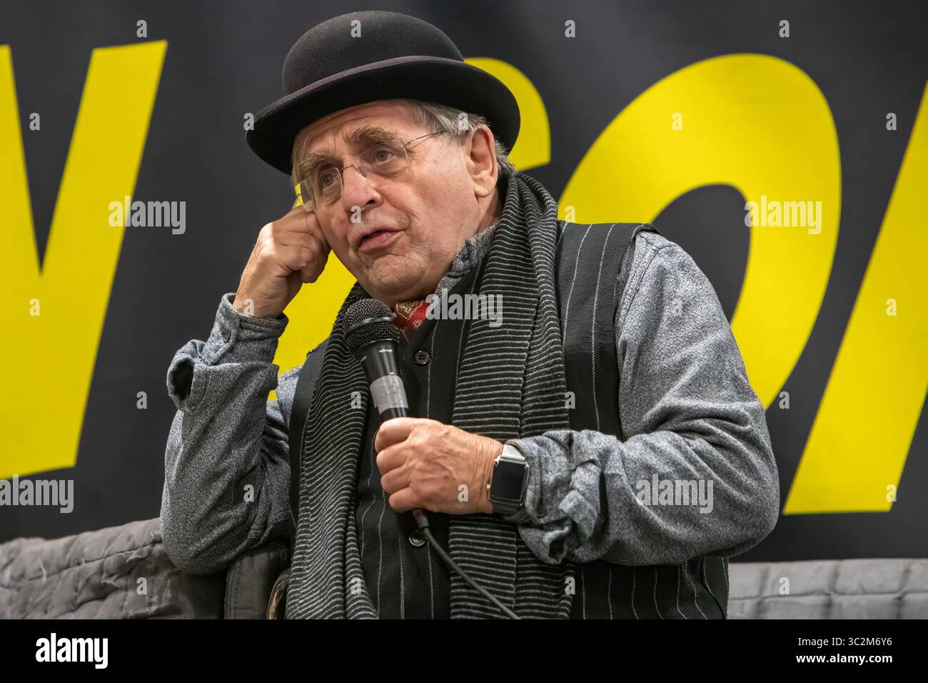 Sylvester McCoy partecipa al German Comic con Berlin 15.10.16, Messe Berlin Foto Stock
