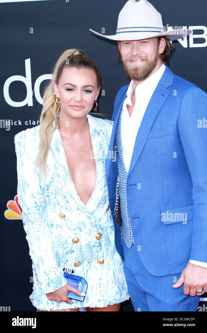 1 maggio 2019 - Las Vegas, NV, Stati Uniti d'America - LAS VEGAS - 1 maggio: Brittney Marie Cole Kelley, Brian Kelley al 2019 Billboard Music Awards al MGM Grand Garden Arena il 1 maggio 2019 a Las Vegas, NV (credito Immagine: © Kay Blake/ZUMA filo) Foto Stock