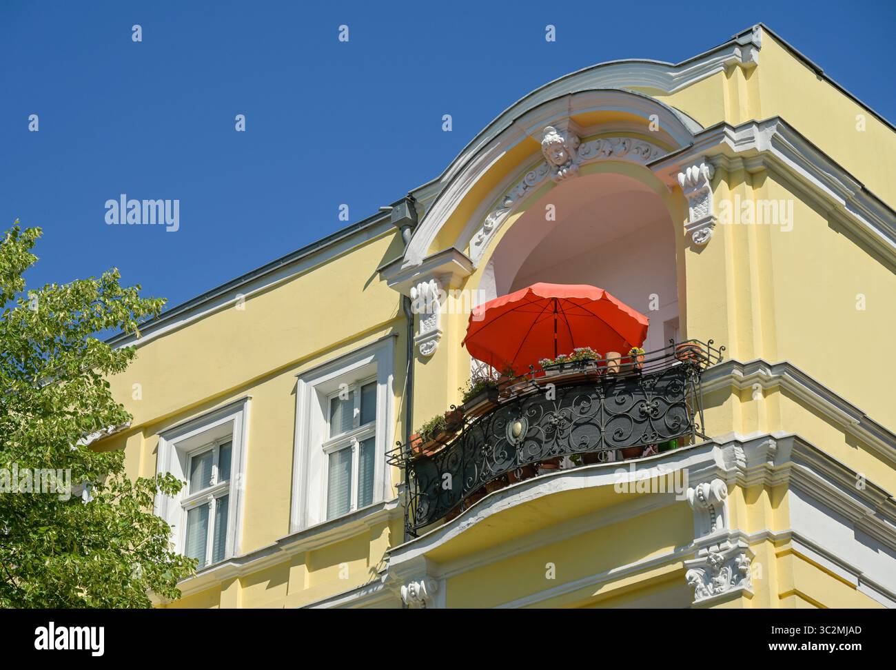 Altbau, Jochemplatz, Steglitz, Bezirk Steglitz-Zehlendorf, Berlino, Germania Foto Stock