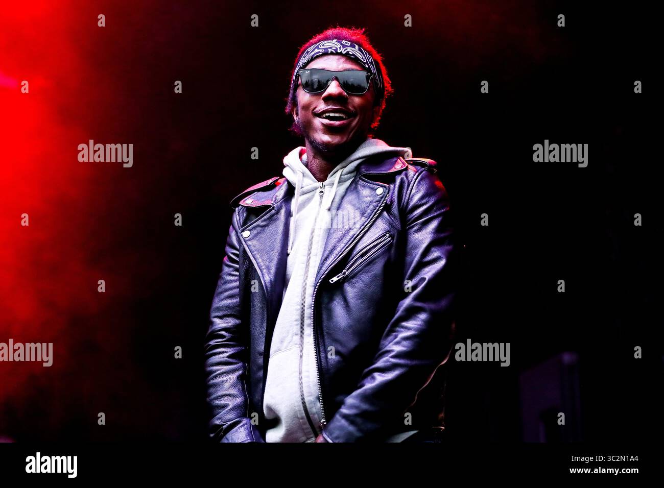 Giugno 23, 2019 - Reykjavâ€™k, Islanda - Musica rap artista DILLON HARPER compie durante il quinto segreto Solstice Festival in Laugadalur, Reykjavâ€™k, Islanda detenute da giugno 21-23, 2019...segreto Solstice, situato appena al di fuori di Reykjavik, Islanda, coerentemente vanta una lineup che è così diversificato e distintivo come il festival nei dintorni. Presentazione di alcuni dei più grandi del mondo di artisti contemporanei, amati musicisti di culto nonché fresco talento locale la festa continua per tutta la notte con un piccolo aiuto da parte del sole di mezzanotte che è quasi sempre presente per tutta l'estate equinox. Foto Stock