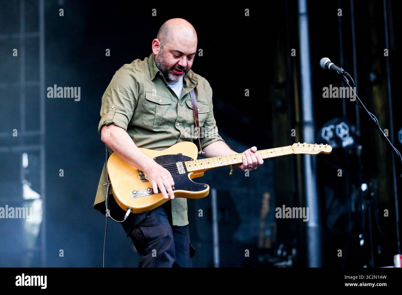 Giugno 23, 2019 - Reykjavâ€™k, Islanda - Music Artista MORCHEEBA compie durante il quinto segreto Solstice Festival in Laugadalur, Reykjavâ€™k, Islanda detenute da giugno 21-23, 2019...segreto Solstice, situato appena al di fuori di Reykjavik, Islanda, coerentemente vanta una lineup che è così diversificato e distintivo come il festival nei dintorni. Presentazione di alcuni dei più grandi del mondo di artisti contemporanei, amati musicisti di culto nonché fresco talento locale la festa continua per tutta la notte con un piccolo aiuto da parte del sole di mezzanotte che è quasi sempre presente per tutta l'estate equinox. (Credito Foto Stock