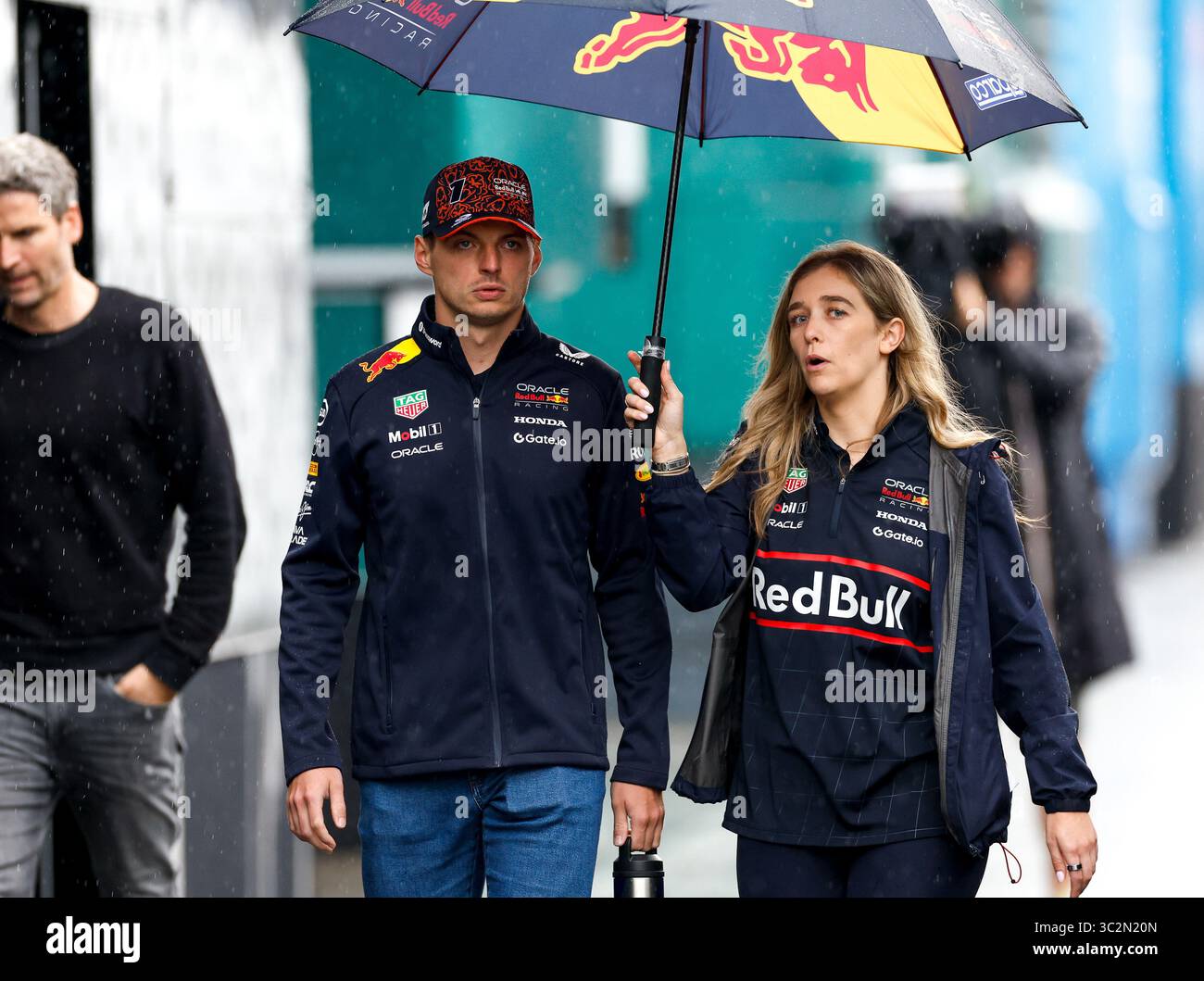 Spa-Francorchamps, Belgio. 24 luglio 2025. N. 1 Max Verstappen (NLD, Oracle Red Bull Racing), Gran Premio di F1 del Belgio al Circuit de Spa-Francorchamps il 24 luglio 2025 a Spa-Francorchamps, Belgio. (Foto di HOCH ZWEI) credito: dpa/Alamy Live News Foto Stock