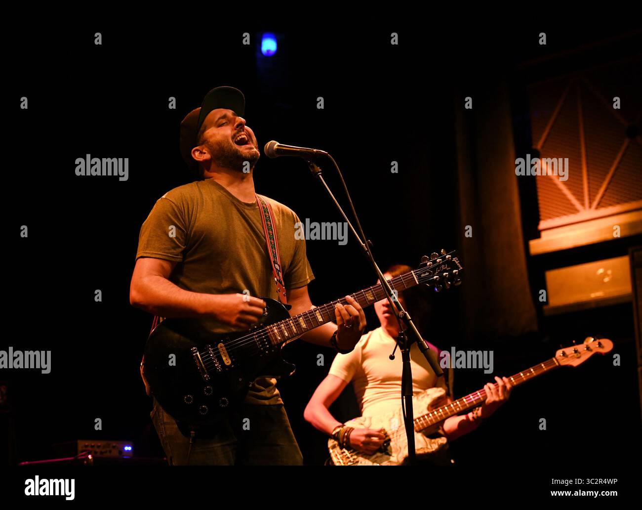 Luglio 25, 2019, Norfolk, Virginia, Stati Uniti d'America: MIKE PINTO porta la sua miscela di reggae al Norva a Norfolk, Virginia, 25 luglio 2019. Â© Jeff Moore (credito Immagine: © Jeff Moore/ZUMA filo) Foto Stock