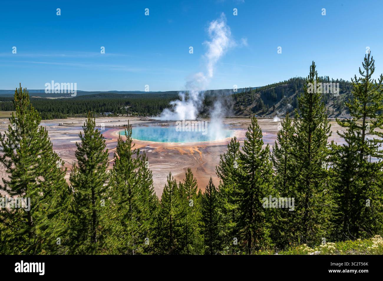 Grand Tetons Park, Wyoming Foto Stock