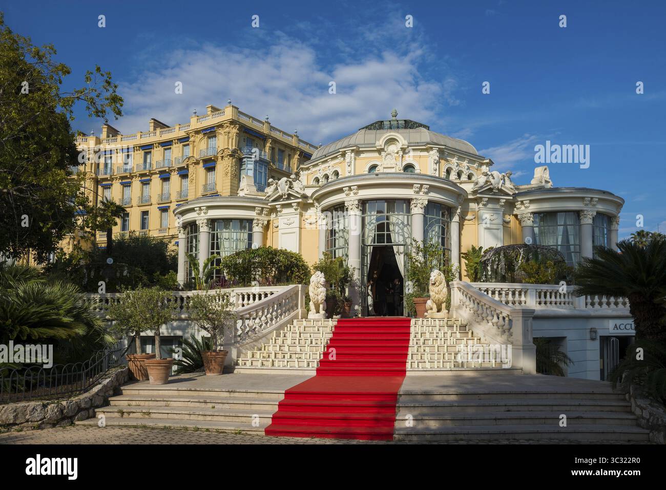 Hotel di lusso, Beaulieu, Saint-Jean-Cap-Ferrat, Cap Ferrat, Alpes Maritimes, Provenza Alpi Costa Azzurra, Costa Azzurra, Francia meridionale, Francia Foto Stock