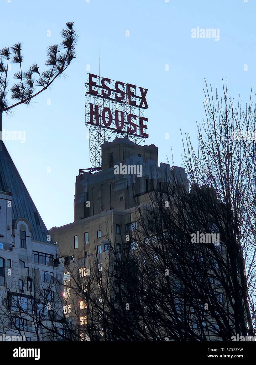 essex firma per new york Foto Stock