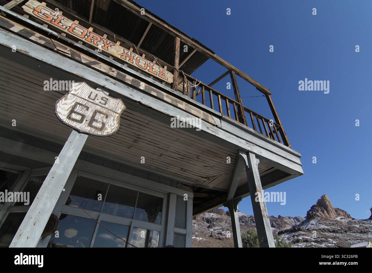 oatman, arizona route 66 Foto Stock