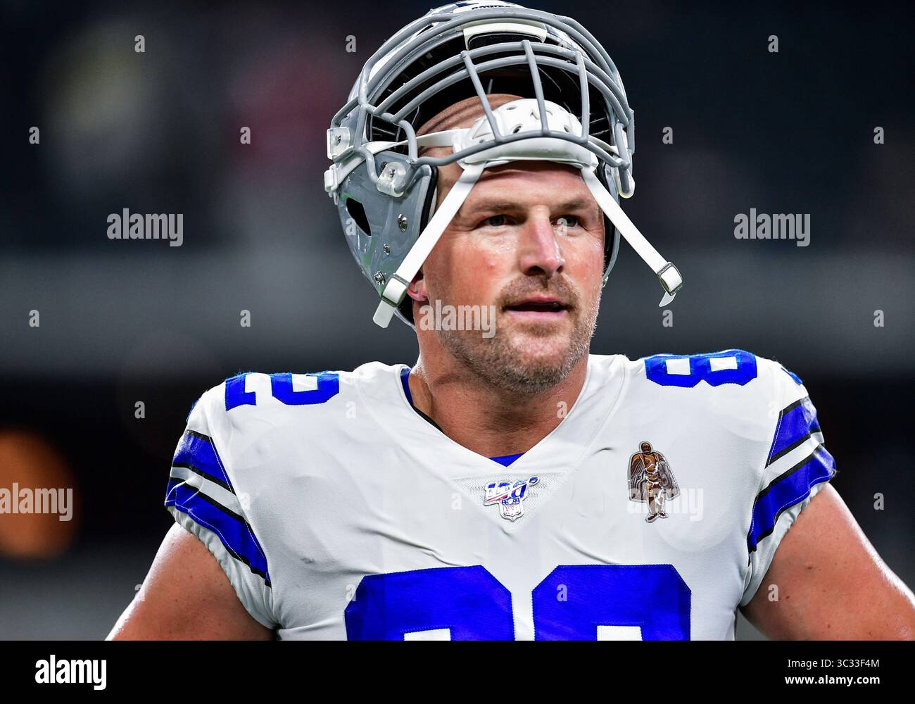 24 agosto 2019:.                                   Durante una partita di football tra gli Houston Texans e i Dallas Cowboys all'AT&T Stadium di Arlington, Texas. .Manny Flores/CSM Foto Stock
