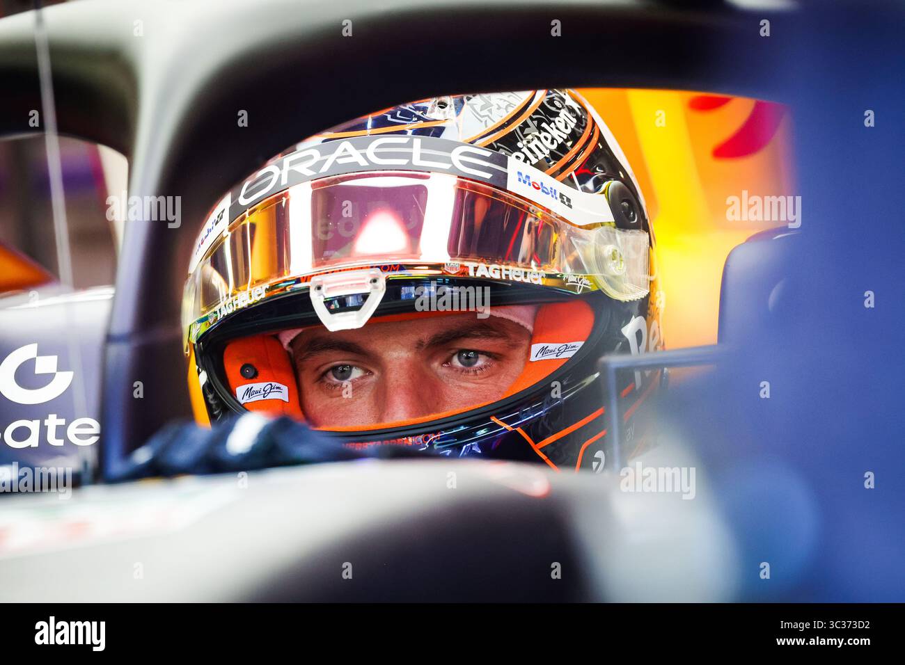Durante il Gran Premio del Belgio di Formula 1 2025, 13° round del Campionato del mondo FIA di Formula 1 2025 dal 25 al 27 luglio 2025 sul circuito di Spa-Francorchamps, a Stavelot, in Belgio Foto Stock