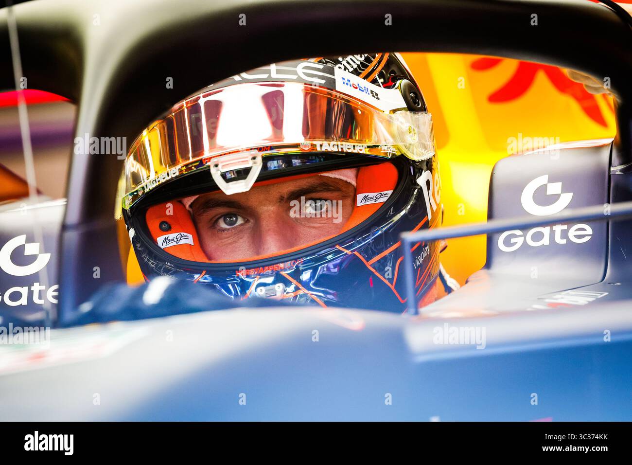 Durante il Gran Premio del Belgio di Formula 1 2025, 13° round del Campionato del mondo FIA di Formula 1 2025 dal 25 al 27 luglio 2025 sul circuito di Spa-Francorchamps, a Stavelot, in Belgio Foto Stock