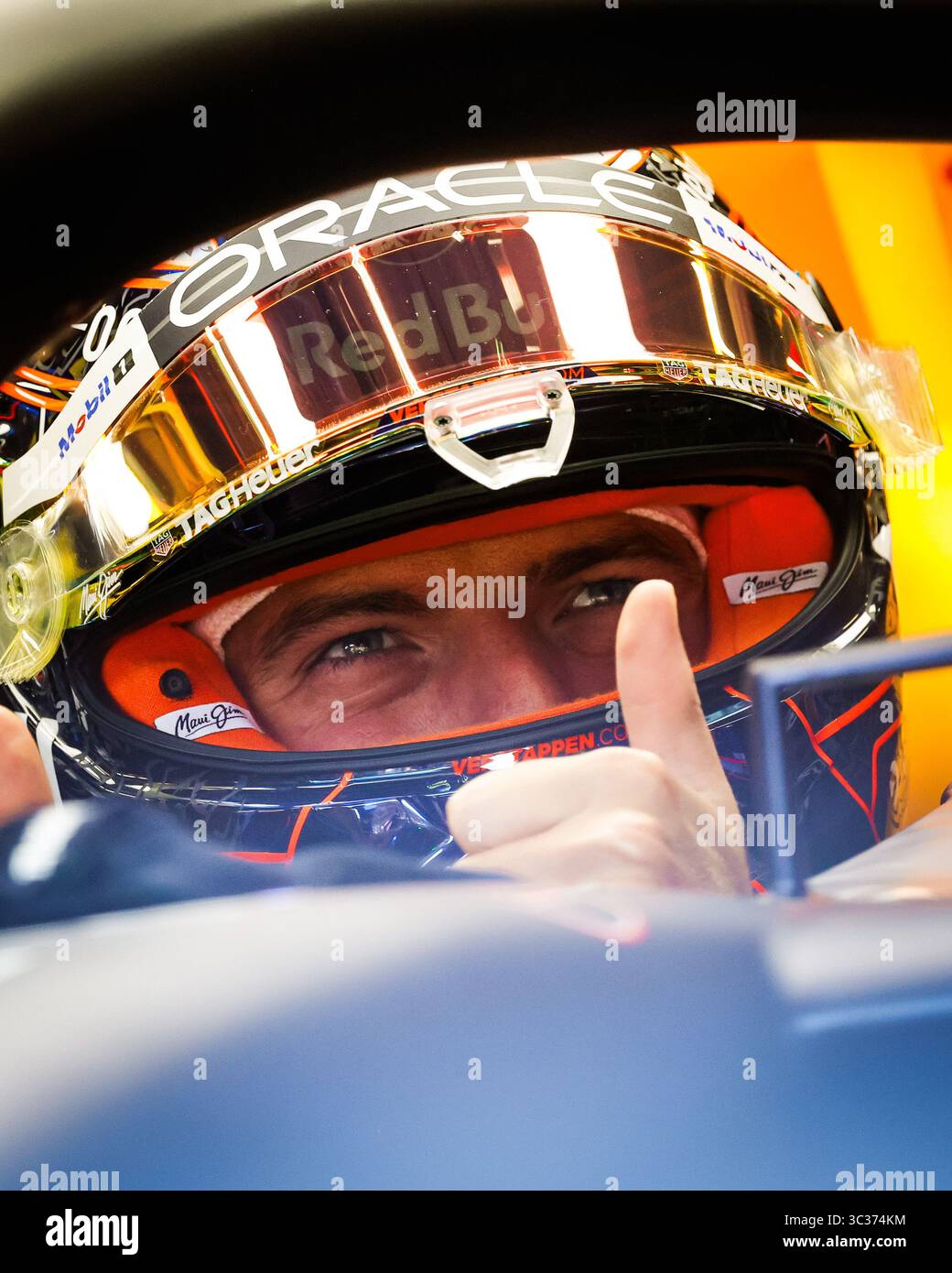 Durante il Gran Premio del Belgio di Formula 1 2025, 13° round del Campionato del mondo FIA di Formula 1 2025 dal 25 al 27 luglio 2025 sul circuito di Spa-Francorchamps, a Stavelot, in Belgio Foto Stock