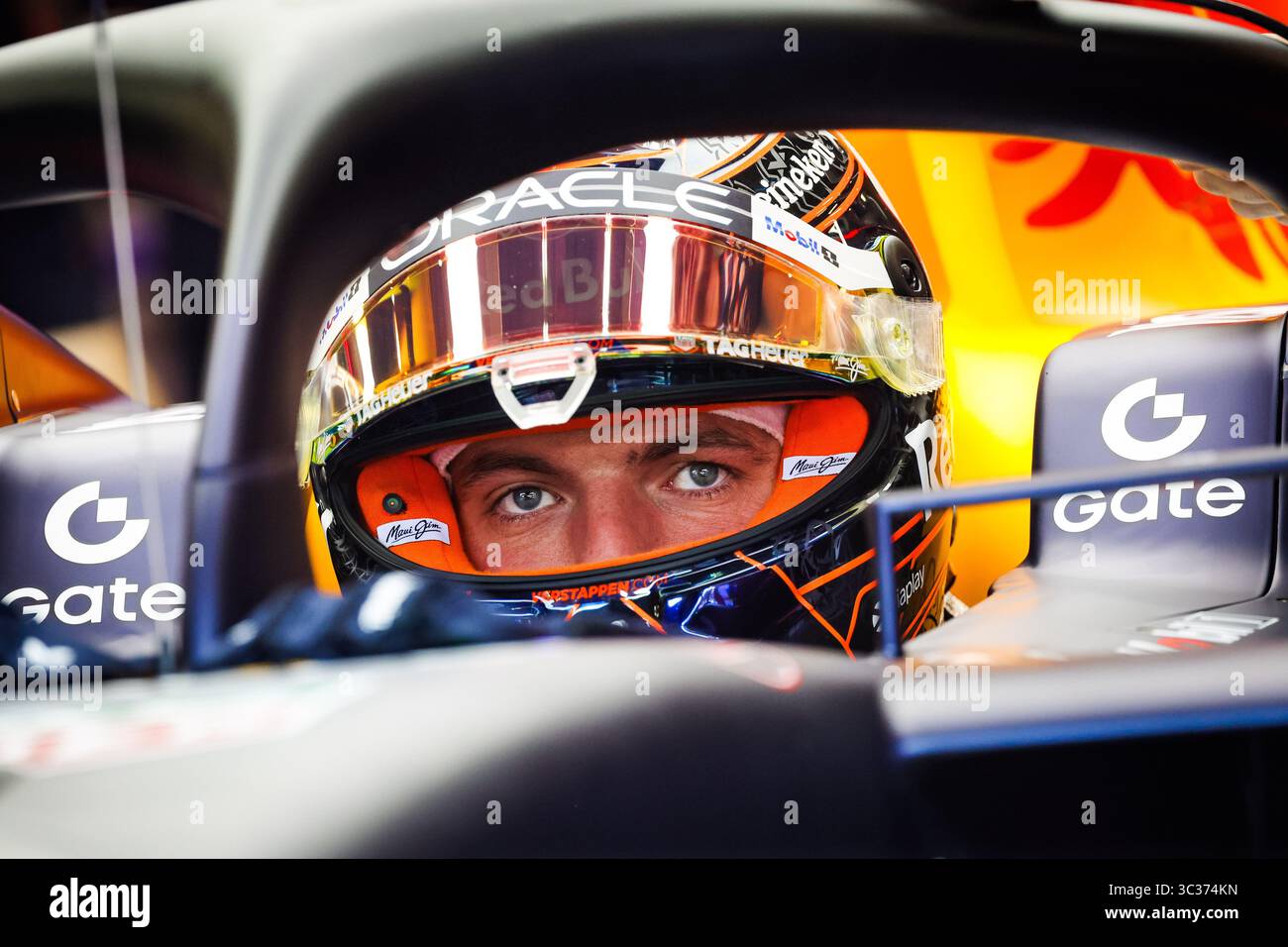Durante il Gran Premio del Belgio di Formula 1 2025, 13° round del Campionato del mondo FIA di Formula 1 2025 dal 25 al 27 luglio 2025 sul circuito di Spa-Francorchamps, a Stavelot, in Belgio Foto Stock