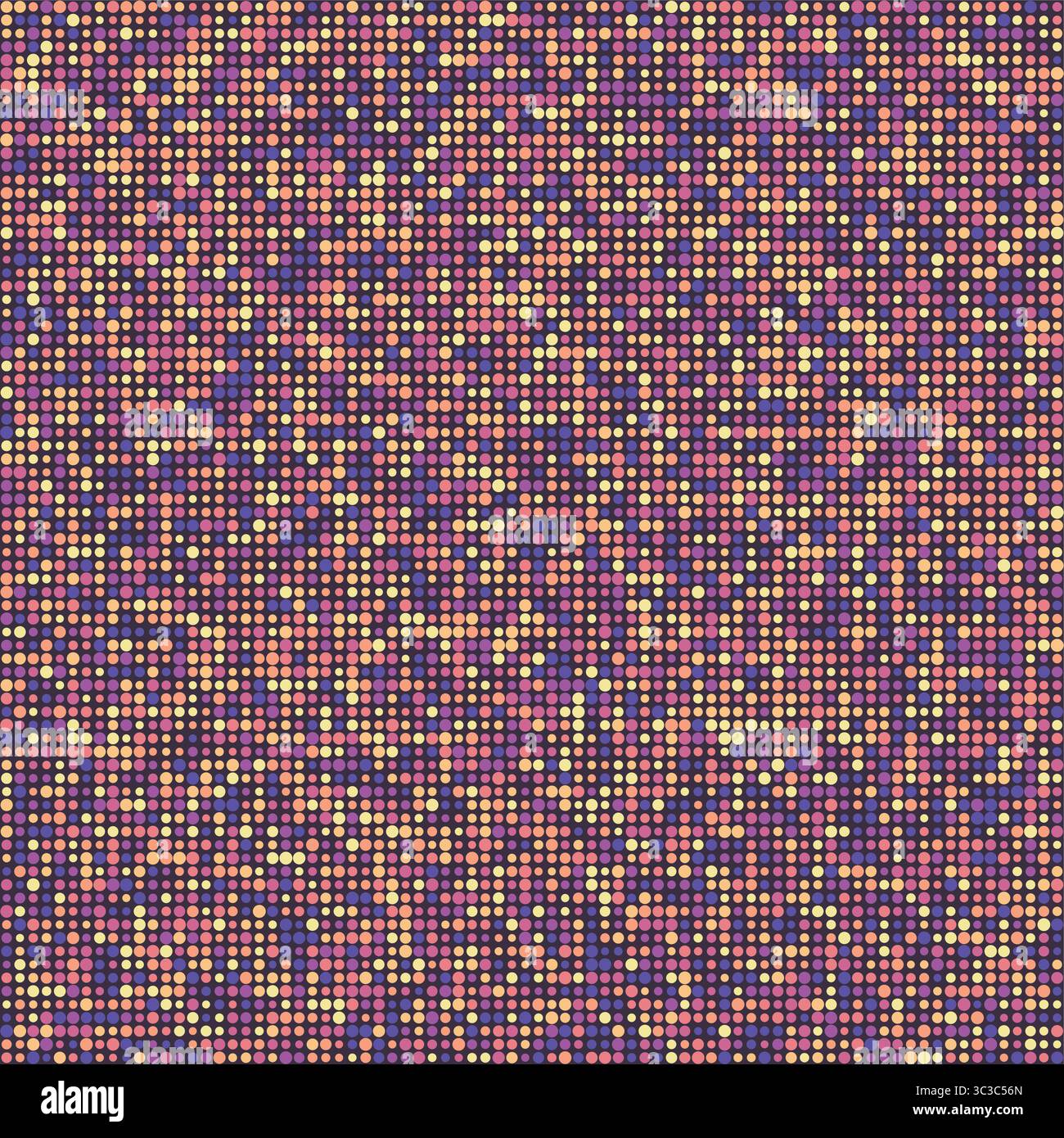 Design geometrico astratto. Cerchi in più colori. Mauve, sabbia, marina, olive, lavanda su malva. Splendida illustrazione vettoriale. Illustrazione Vettoriale