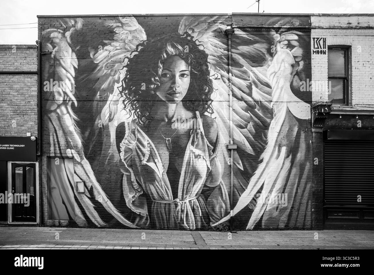 Street art a Southend-on-Sea, Essex Foto Stock