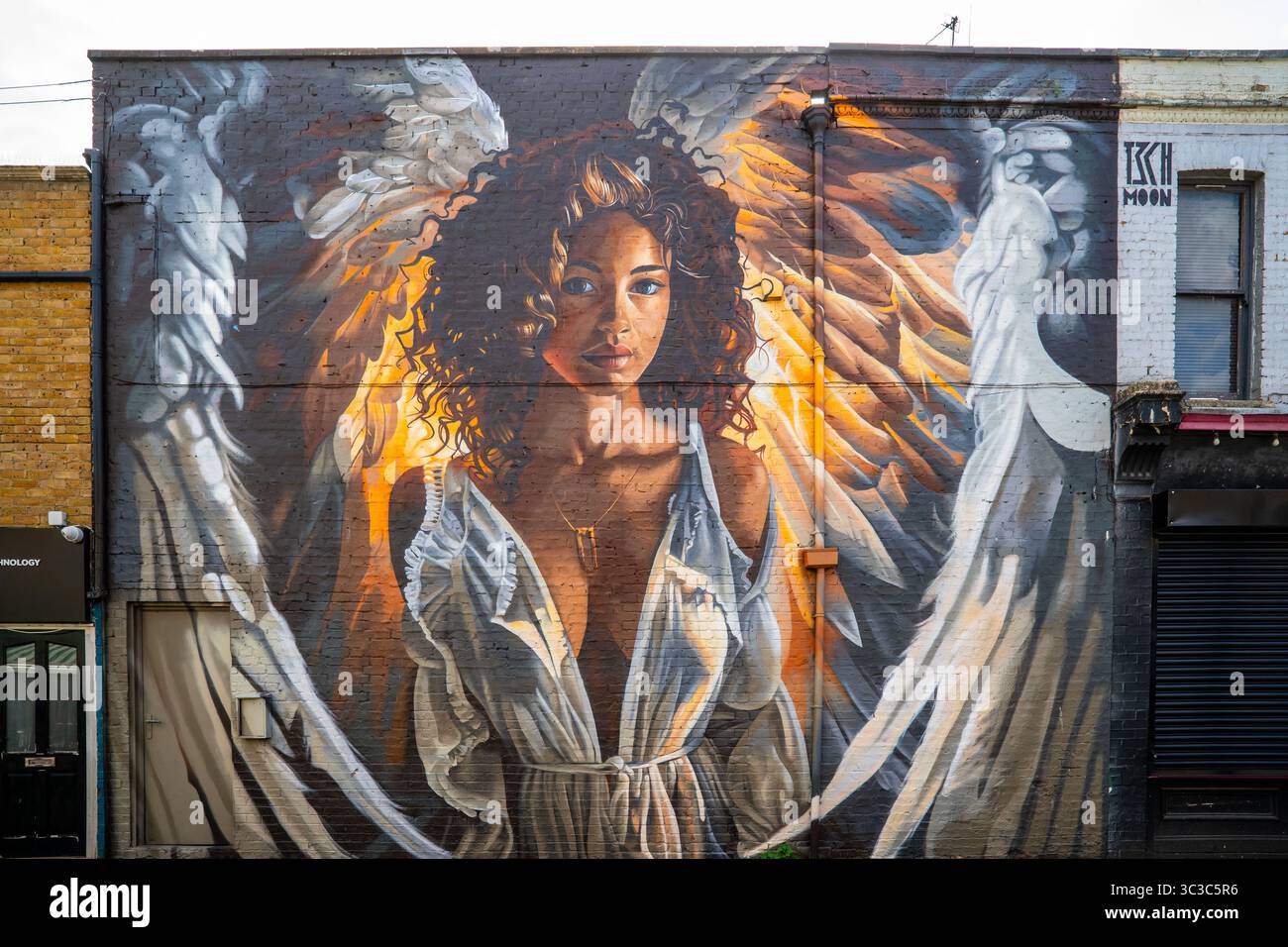 Street art a Southend-on-Sea, Essex Foto Stock