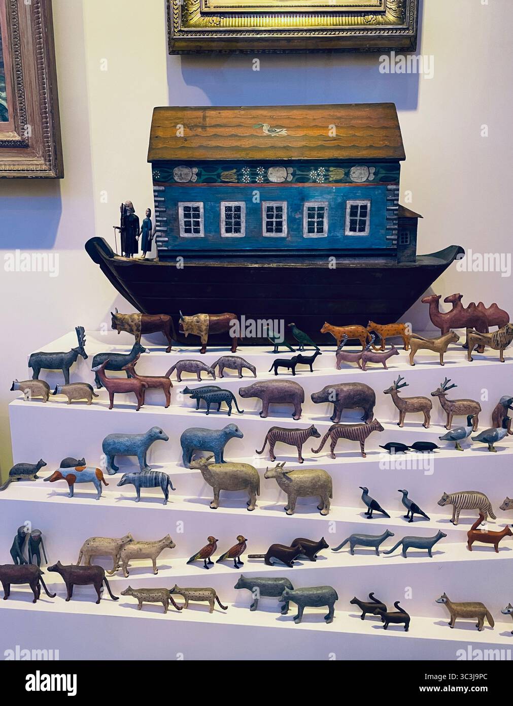 Il New-York Historical Society Museum and Library si trova a Central Park West, New York City, USA 2025 - Immagine stock catturata con smartphone