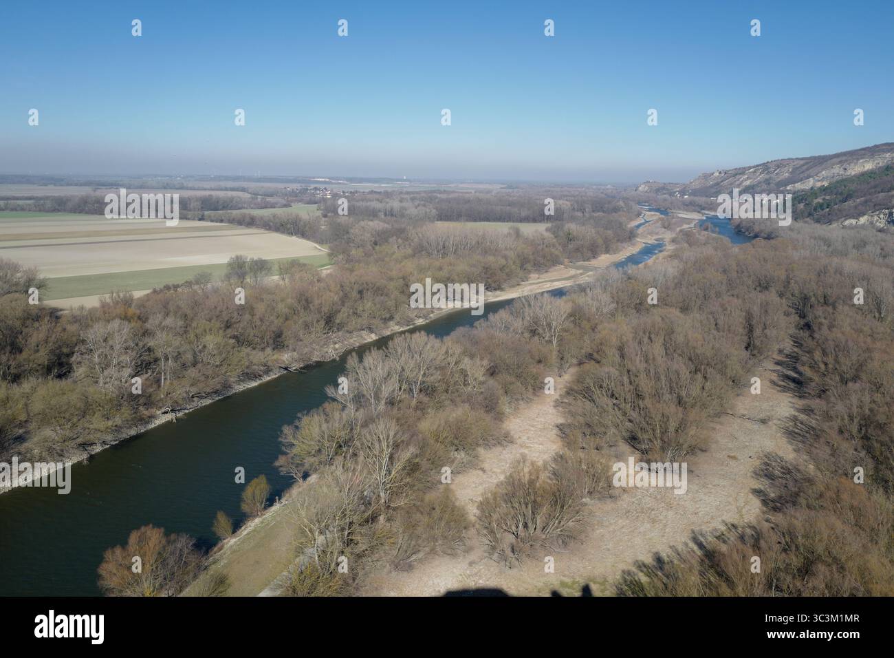 Bratislava Slovacchia castelli in pausa città chiese Castello di Devin Danubio Foto Stock