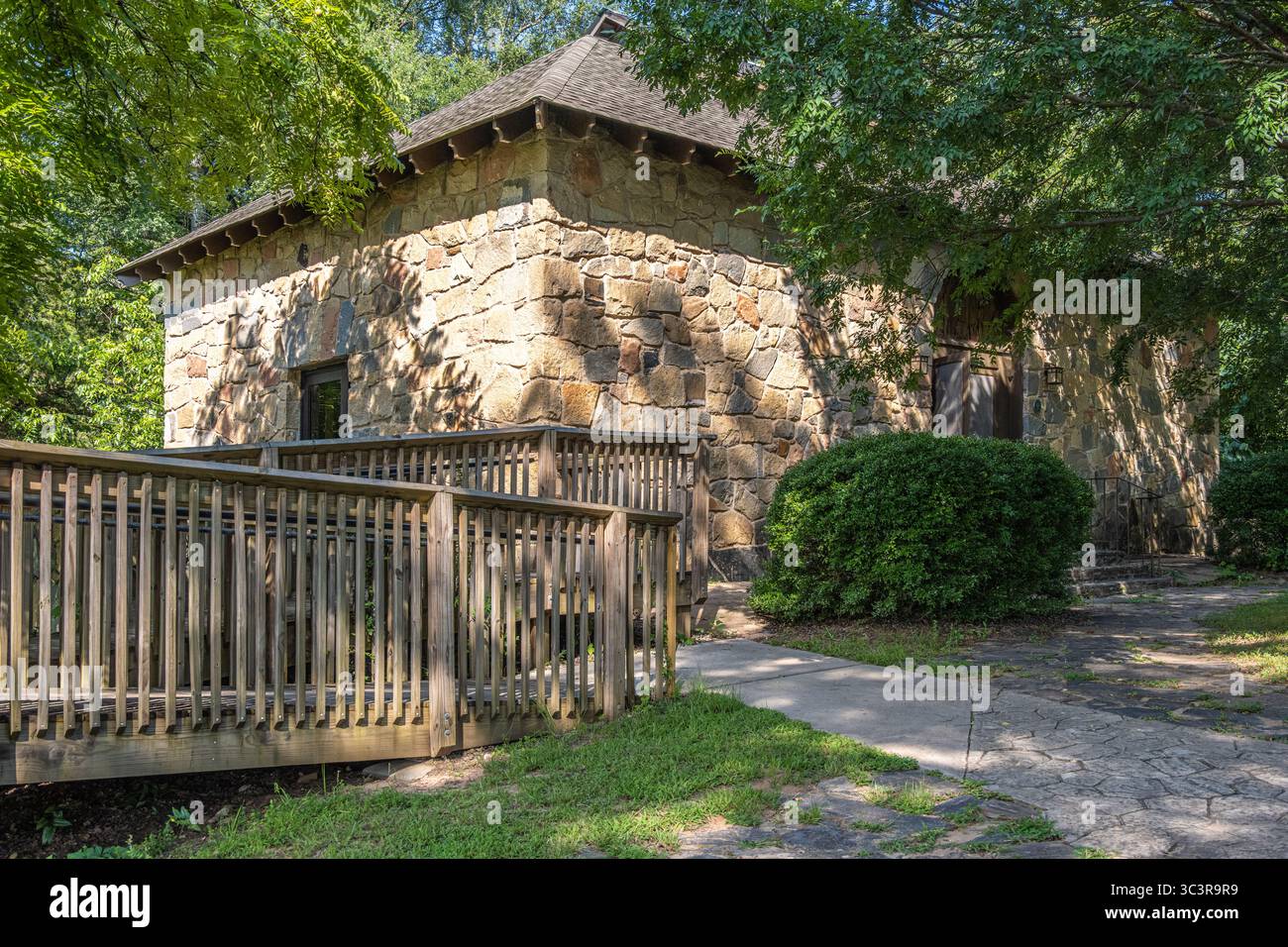 Indian Springs State Park Museum di Flovilla, Georgia. (USA) Foto Stock