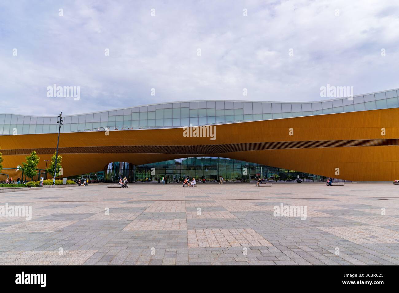 Helsinki Central Library Oodi a Helsinki, Finlandia Foto Stock