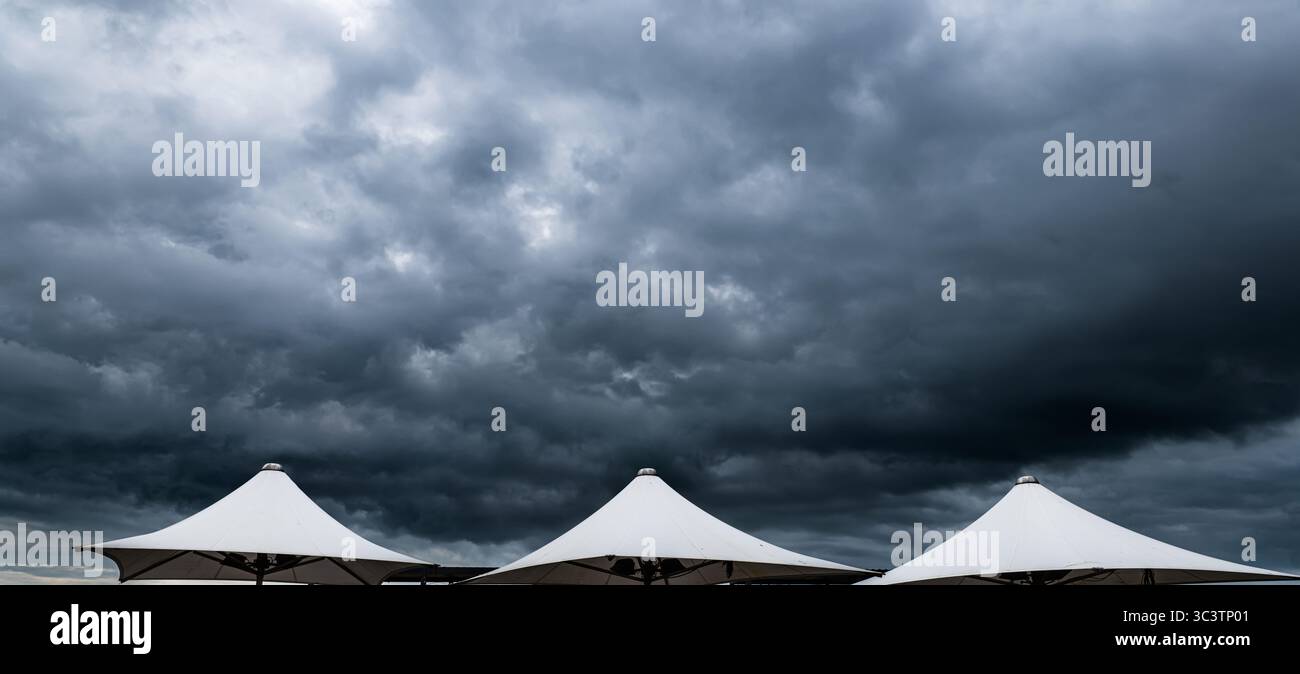 Cielo tempestoso Foto Stock