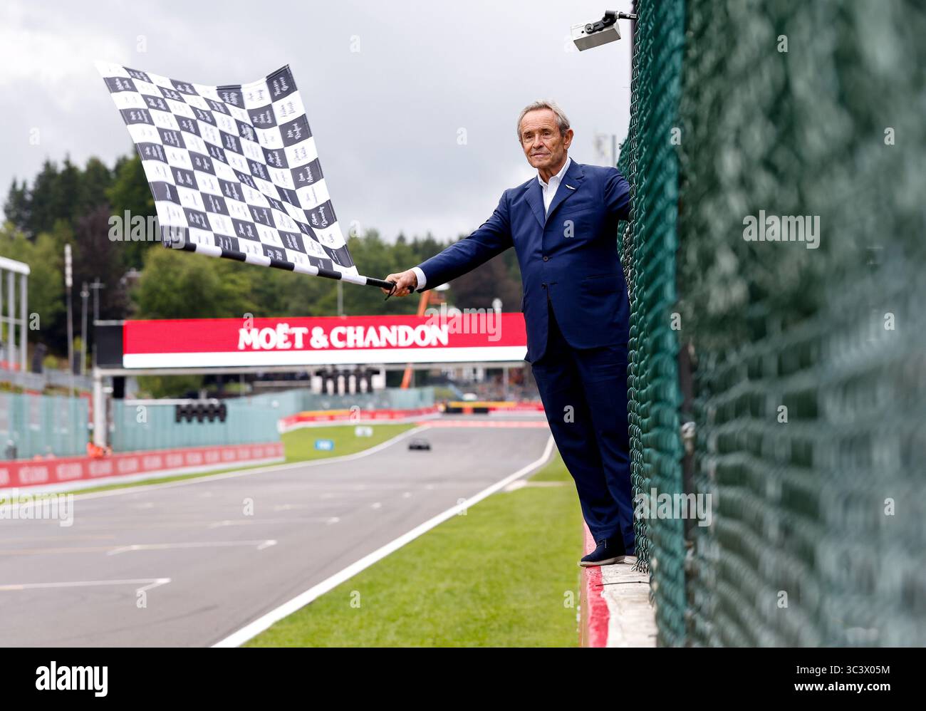 Spa-Francorchamps, Belgio. 27 luglio 2025. Jacky Ickx (BEL), Gran Premio di F1 del Belgio al Circuit de Spa-Francorchamps il 27 luglio 2025 a Spa-Francorchamps, Belgio. (Foto di HOCH ZWEI) credito: dpa/Alamy Live News Foto Stock