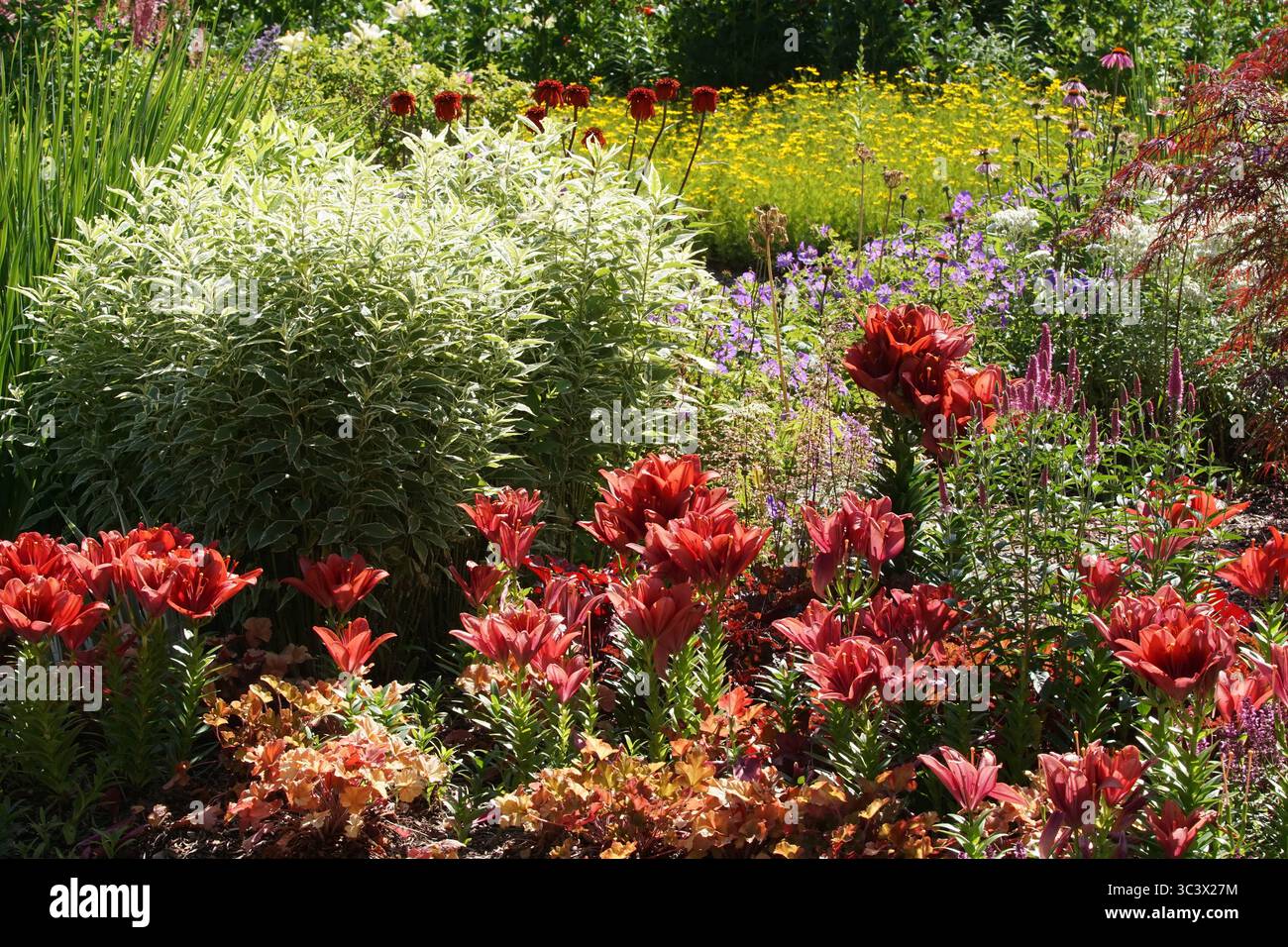 Kingsbrae Garden, St Andrews, New Brunswick Foto Stock Kingsbrae Garden, St Andrews, New Brunswick Foto Stock