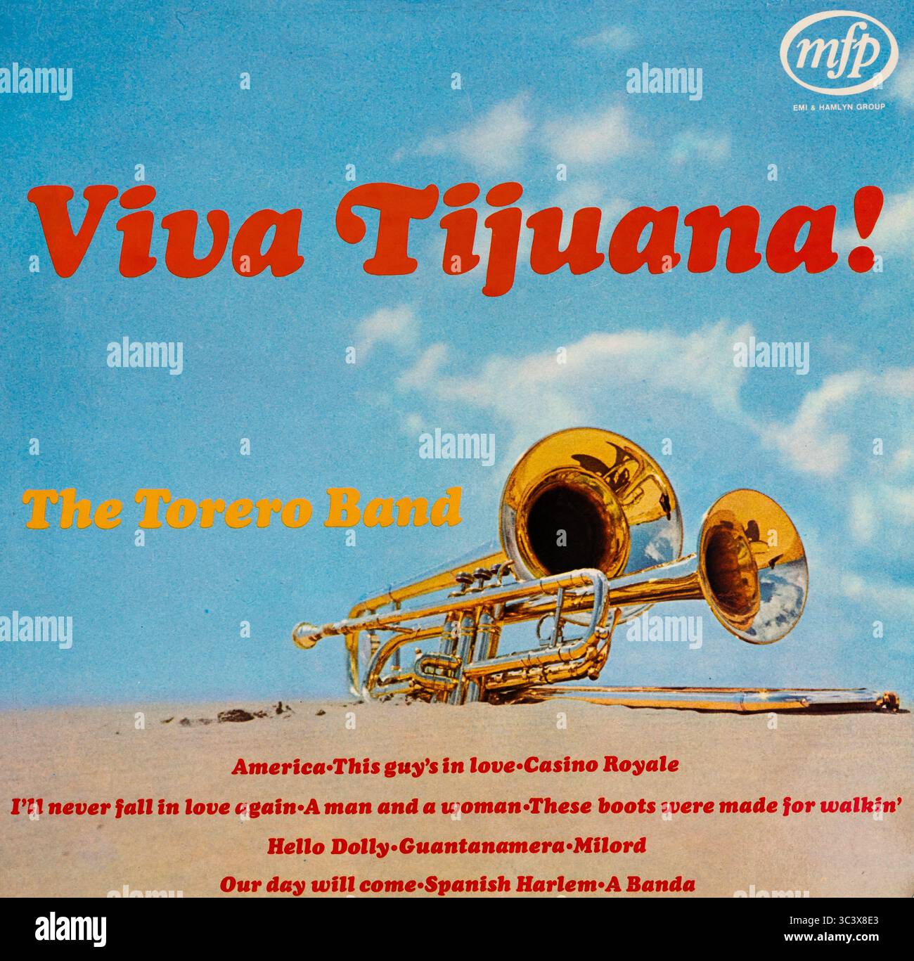Art. Vinile Viva Tijuana. Foto Stock