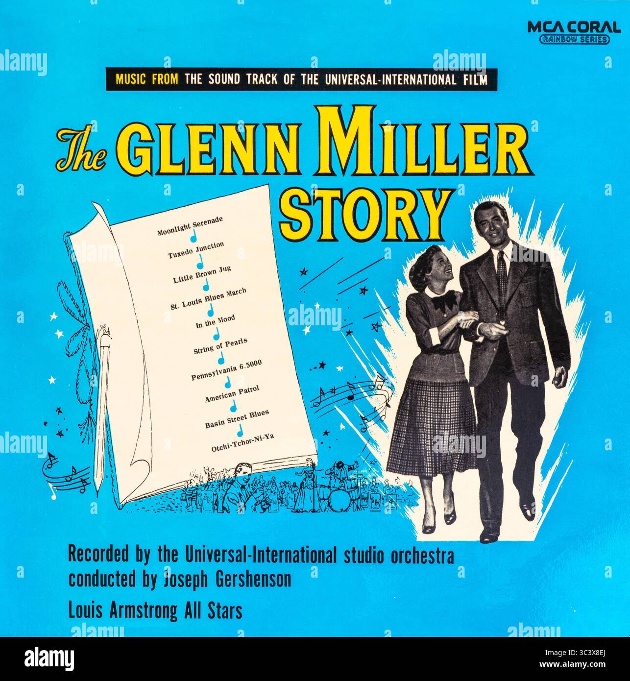 Art. Vinile Glen Miller. Foto Stock