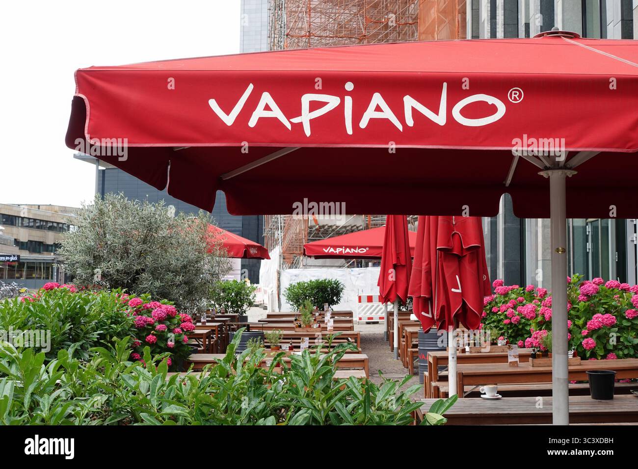 Ristorante Vapiano a Lipsia, Germania Foto Stock