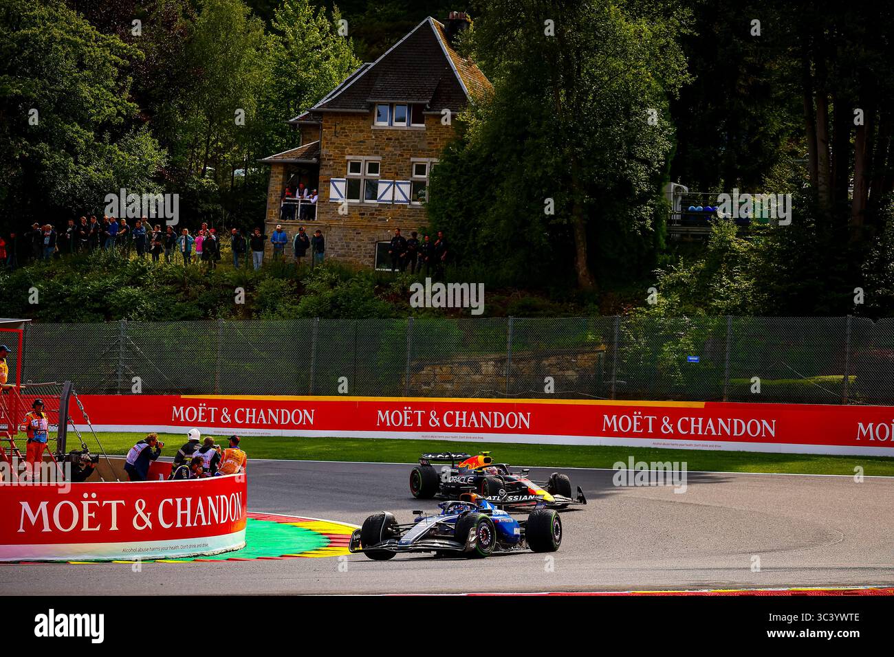 23 Alex Albon, (GRB) Williams Mercedes Fw47, durante il GP del Belgio, Spa-Francorchamps 24-27 luglio 2025 Formula 1 World Championship 2025. Foto Stock