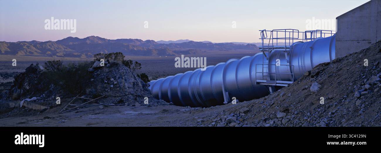 Imperial Valley, il primo importante distretto di irrigazione degli Stati Uniti occidentali Foto Stock