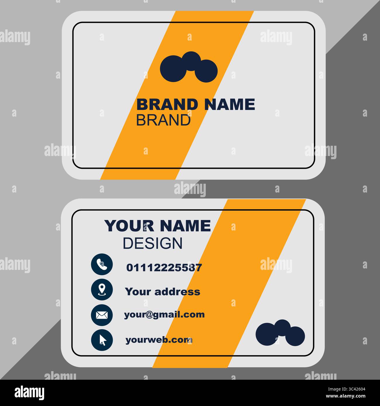 Illustrazione vettoriale di un modello di progettazione Web con icone aziendali ed elementi infografici per i banner dei siti Web Illustrazione Vettoriale