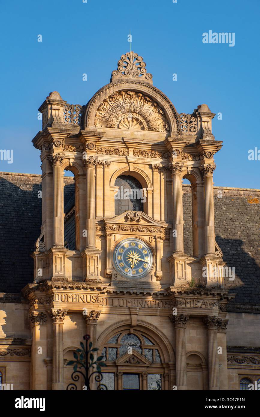Oxford University Examination Schools, Merton Street Frontage, Oxford, Regno Unito Foto Stock