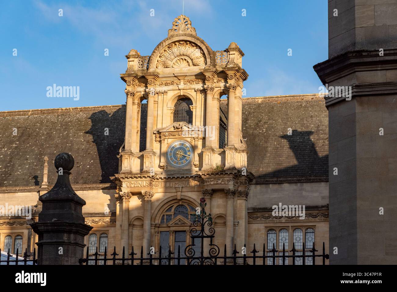 Oxford University Examination Schools, Merton Street Frontage, Oxford, Regno Unito Foto Stock