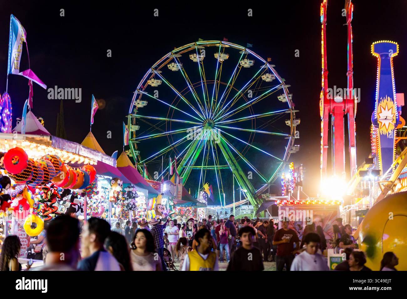 18 luglio 2017 - California, Stati Uniti - Midway (immagine di credito: © Stanislaus County Fair/Modesto Bee via ZUMA Wire) Foto Stock