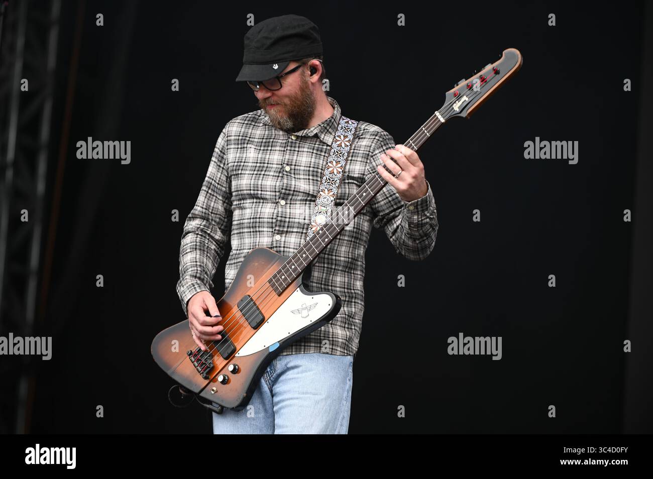 27 luglio 2025, Sheffield, South Yorkshire, Regno Unito: Scouting for Girls Performing at Tramlines Fesival 2025 , Sheffield, Regno Unito (Credit Image: © Robin Burns/ZUMA Press Wire) SOLO USO EDITORIALE! Non per USO commerciale! Foto Stock