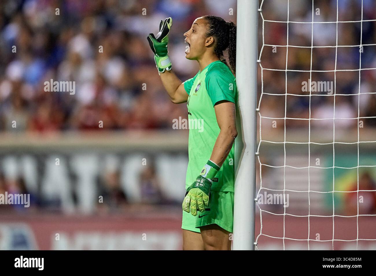 2 agosto 2018 - Bridgeview, Illinois, Stati Uniti - Bridgeview, Illinois - giovedì 02 agosto 2018: 2018 Tournament of Nations match tra le squadre nazionali femminili degli Stati Uniti (USA) e del Brasile (BRA) al Toyota Park. (Immagine di credito: © Robin Alam/ISIPhotos via ZUMA Wire) Foto Stock