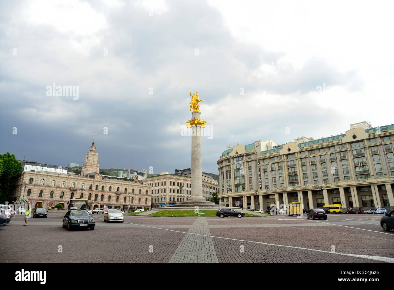 Centro città di Tbilisi, Georgia Foto Stock