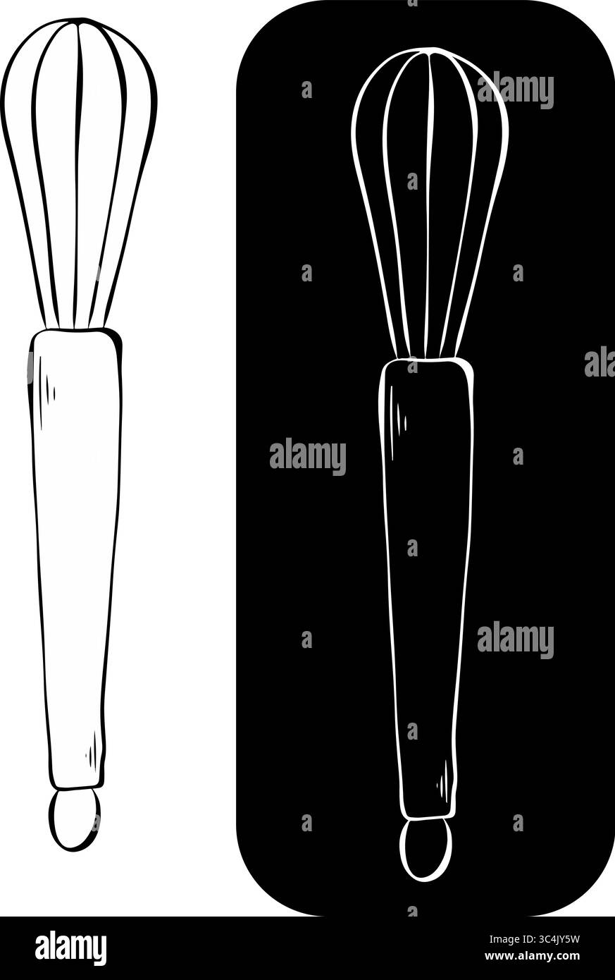 Logo isolato con design vettoriale con icona a forma di frusta. Illustrazione dell'inchiostro con linee grafiche vettoriali. Firma silhouette semplice e moderna per logo, stampa, fumetti, moda, cinghiale Illustrazione Vettoriale