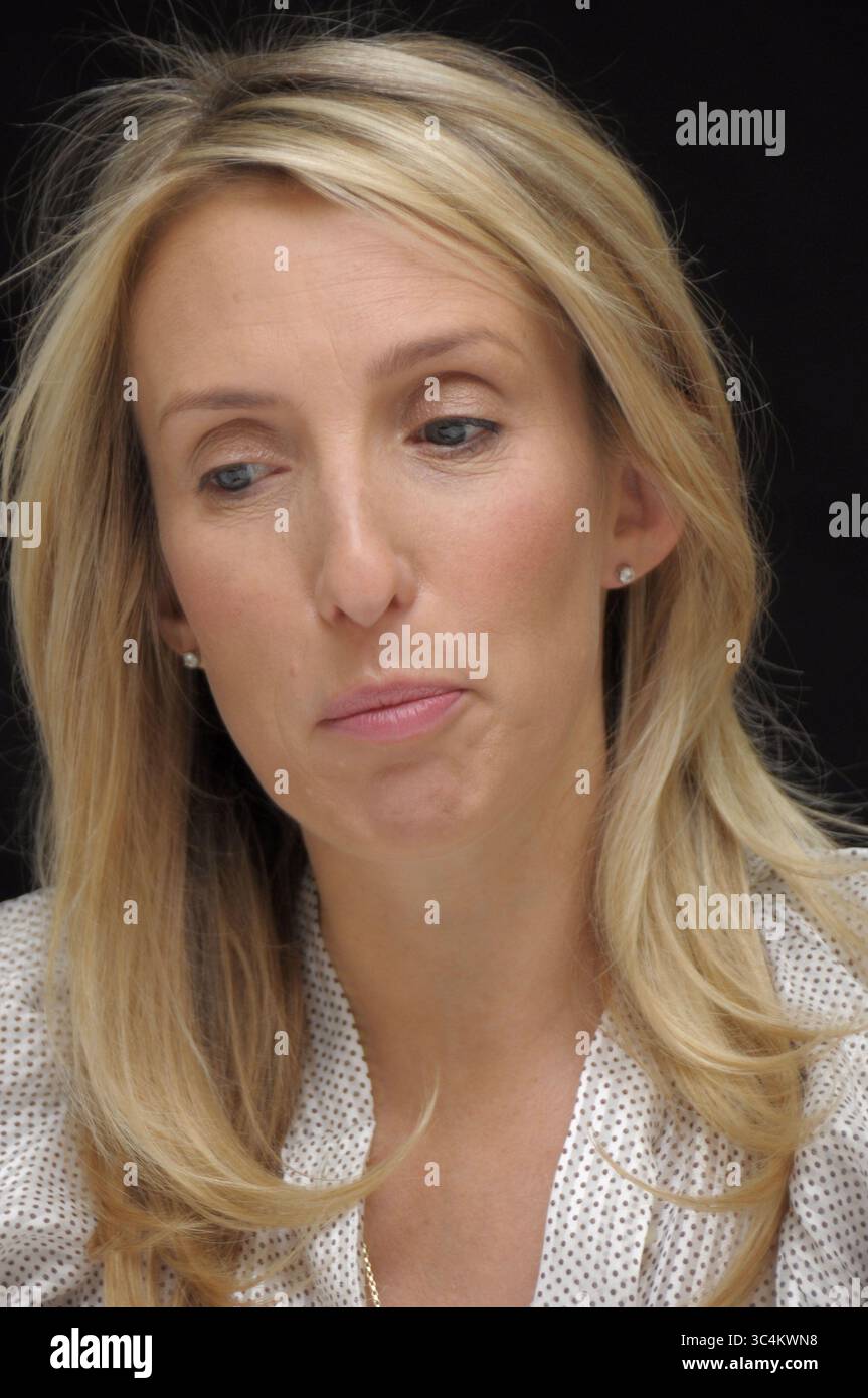 Sam Taylor Wood al comunicato stampa di "Nowhere Boy" a Londra - 21 settembre 2010 Foto Stock