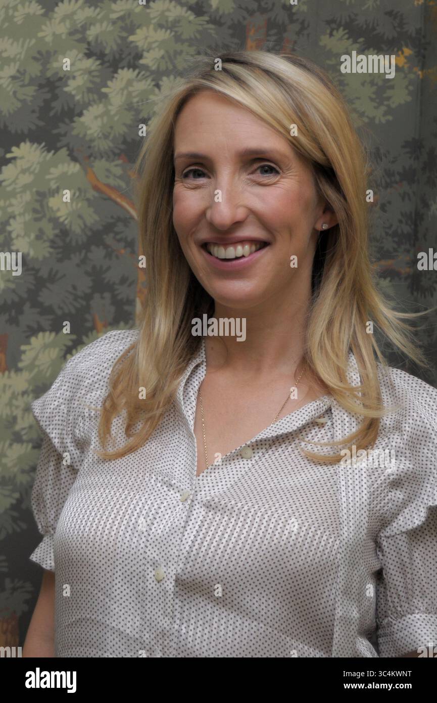 Sam Taylor Wood al comunicato stampa di "Nowhere Boy" a Londra - 21 settembre 2010 Foto Stock