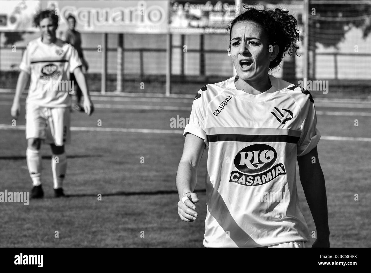 12 gennaio 2020, Palermo, Italia: Giuseppa Bassano durante la partita di calcio femminile di serie C tra ASD Ludos Palermo e le ragazze libere. (Immagine di credito: © Francesco Militello Mirto/ZUMA Wire) Foto Stock