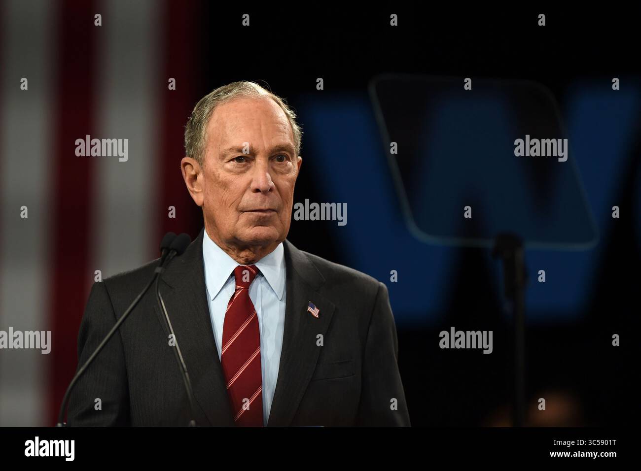 15 gennaio 2020, New York, NY, Stati Uniti: 15 gennaio, 2020 New York City..Mike Bloomberg parla dell'evento di avvio del movimento "Women for Mike" durante la campagna elettorale presidenziale degli Stati Uniti allo Sheraton Hotel il 15 gennaio 2020 a New York City. (Immagine di credito: © Kristin Callahan/Ace Pictures via ZUMA Press) Foto Stock