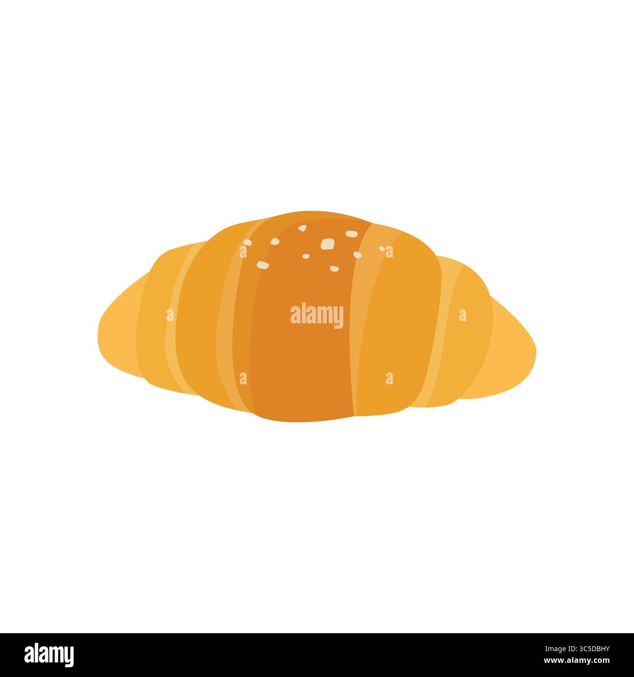 Padella Shio, panino salato giapponese. illustrazione vettoriale Illustrazione Vettoriale